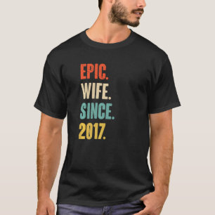 5-jähriges Hochzeitjubiläum für ihre epische Ehefr T-Shirt