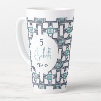 5-jähriges Jubiläum Milchtasse