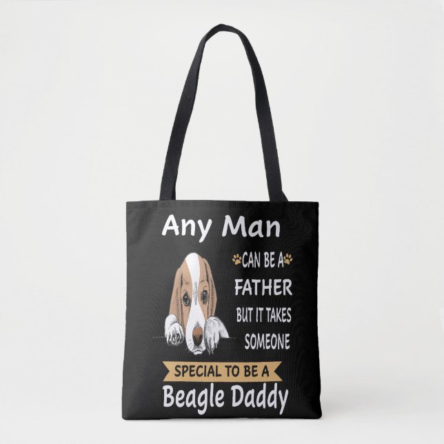 5 Jeder Beagle Daddy Tasche (Vorderseite)