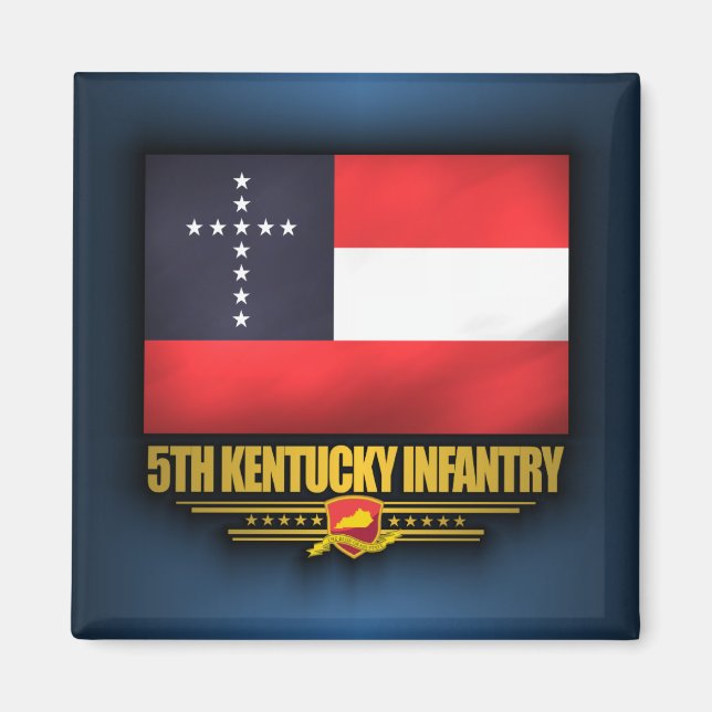 5. Kentucky Infantry Magnet (Vorne)