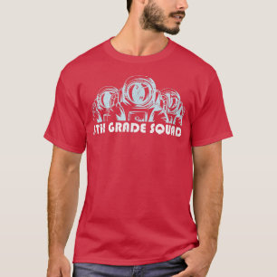 5. Klasse Boys Squad Zurück zur Schule Astronauten T-Shirt