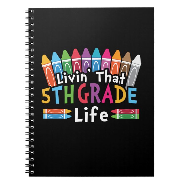 5. Klasse Lehrer Leben in diesem 5. Klasse Notizblock (Vorderseite)