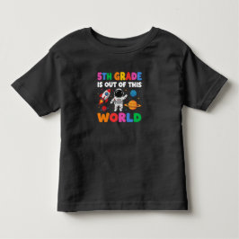 5. Klasse zurück zum Astronauten Raumlehrer S Kleinkind T-shirt