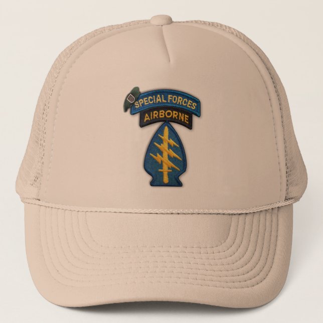 5. Kraftgruppenveteranen-Tierarzthut Truckerkappe (Vorderseite)
