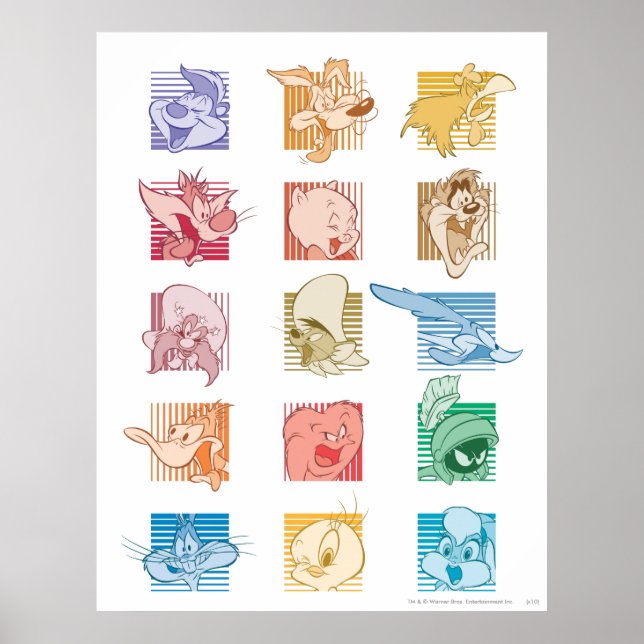 # 5 LOONEY TUNES™ Photo Op Poster (Vorne)
