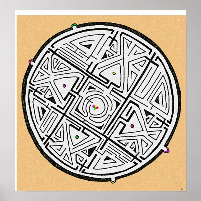 5 Lösungen - Design Poster (Vorne)