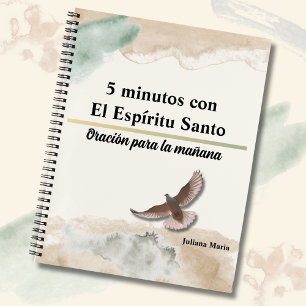 "5 Minutos con el Espíritu Santo" Gebet-Journal Notizbuch