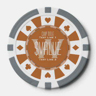 5 Möglichkeiten zur Personalisierung Ihres klassis Pokerchips