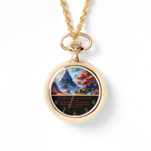5. Mose 31:8 Bergsee Armbanduhr