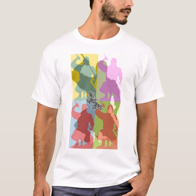 5 Ninja starkes Shirt (Vorderseite)