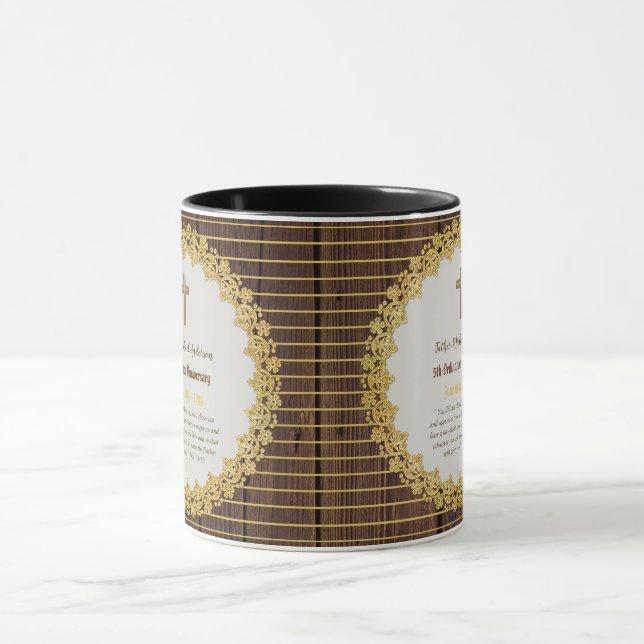 5. Ordination Jubiläum HOLZ - JEDE KLERGIE Tasse (Zentrum)