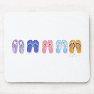 5 Paare Flipflops Mousepad