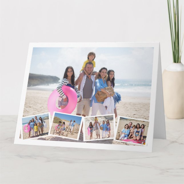 5 Photo Collage Modèle Personnalisé (Devant)