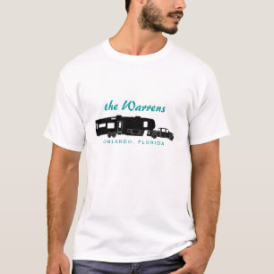 5. Rad RV-Silhouette-Grafik T-Shirt