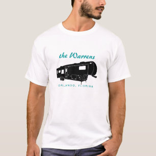 5. Rad RV-Silhouette-Grafik T-Shirt