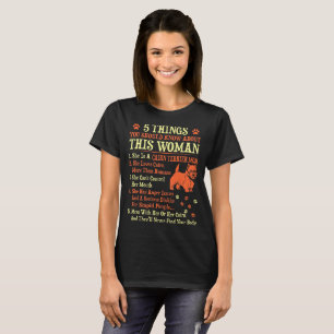 5 Sachen, die Sie über Cairn-Terrier-Mama kennen T-Shirt