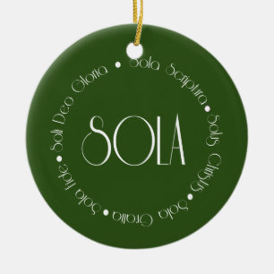 5 Solas Keramikornament