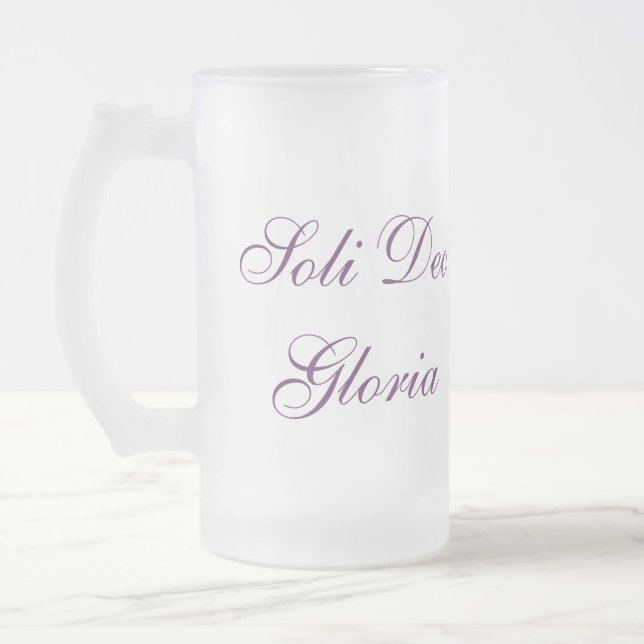 5 Solas Mattglas Bierglas (Links)