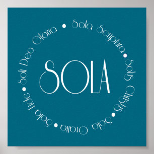 5 Solas Poster