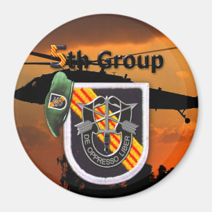 5. Special Forces Group Green Berets Kühlschrank Magnet