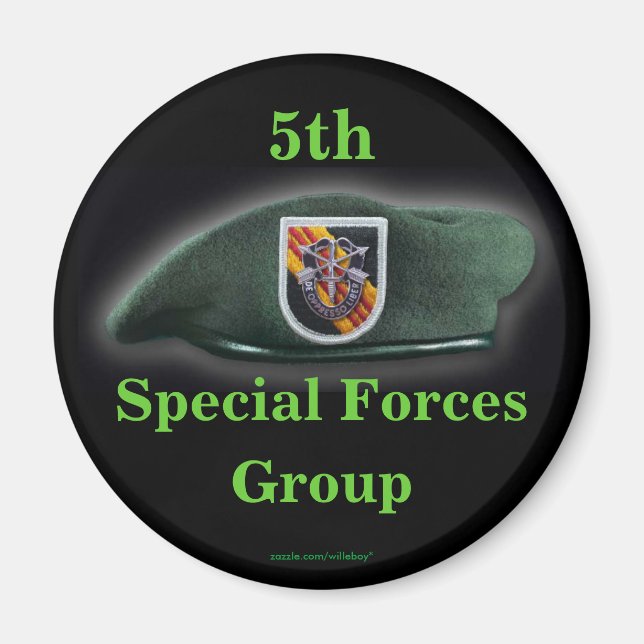 5. Spezialkräfte flash vet iraq magnet nam vfw (Vorne)