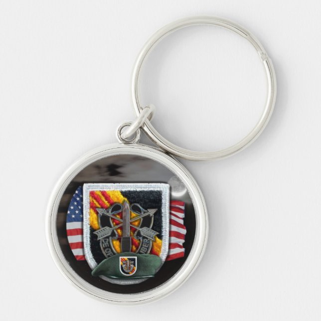 5. Spezialkräfte vietnam flash vets Schlüsselanhän Schlüsselanhänger (Vorne)