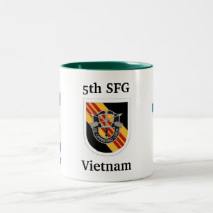 5. Spezielle Kraft-Gruppen-Vietnam-Tasse Zweifarbige Tasse