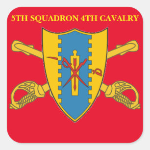 5. SQUADRON 4. CAVALRY STICKERS