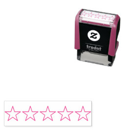 5 Star Rating Review Book Teacher Permastempel