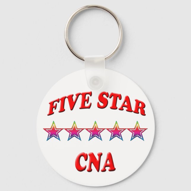 5 Sterne CNA Schlüsselanhänger (Vorderseite)