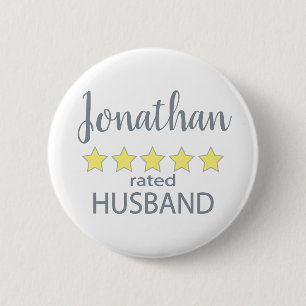 5-Sterne-Husband Button