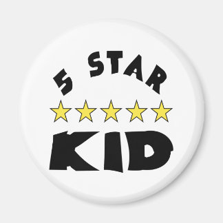 5 Sterne Kind Magnet