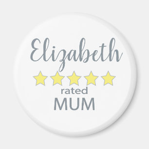 5 Sterne Mum Magnet