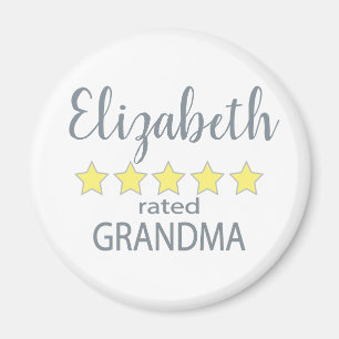 5 Sterne Oma Magnet