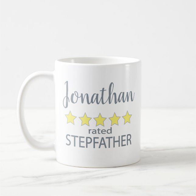5 Sterne Stepfather Kaffeetasse (Links)