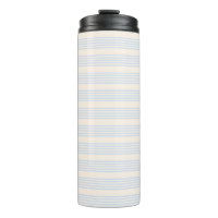 5 Streifen in hellblau und beige