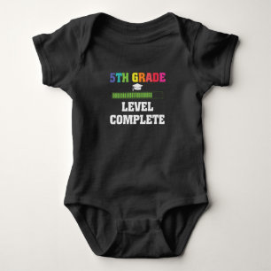 5. Stufe Abschluss Video-Gamer Baby Strampler