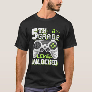 5. Stufe des ungesicherten Videospiels zurück zur T-Shirt
