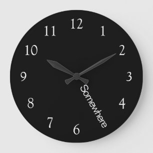 5 Uhr irgendwo Schwarz