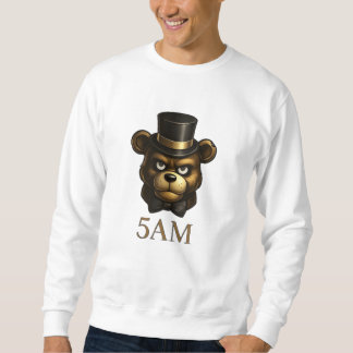 5-Uhr-Nachtschicht-Horror-Gaming-Sweatshirt Sweatshirt