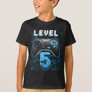 5 Video Game Controller 5. Geburtstag Game-Geschen T-Shirt