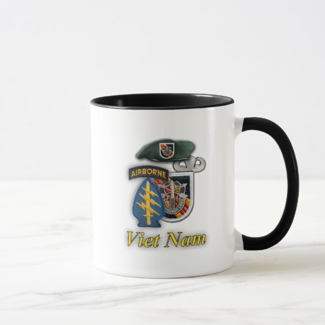 5. Vietnam-Krieg Tasse der grünen Barette der (Rechts)