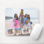 5 Vorlage für die FotoCollage Personalisiert Mousepad<br><div class="desc">5 Foto Collage Template Personalisiert Mousepad von Ricaso. Fügen Sie Ihre eigenen Fotos zu diesem großartigen Collage Layout hinzu. Mit einem Foto und vier kleineren Bildern</div>