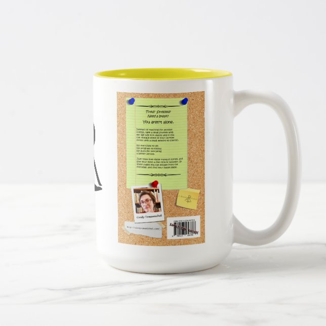 5 WINZIGE FERIEN-TASSE ZWEIFARBIGE TASSE (Rechts)