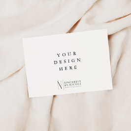 5 x 3,5"-Kartendruck Einladung