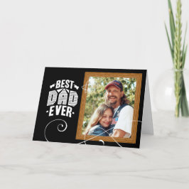 5" x 7" Benutzerdefinierte Vatertagskarten 'Bester Karte