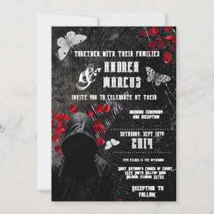 5 x 7 Faire-part de mariage Hauning Adeline Zade M