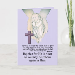 5 x 7 Grußkarte Ankündigung