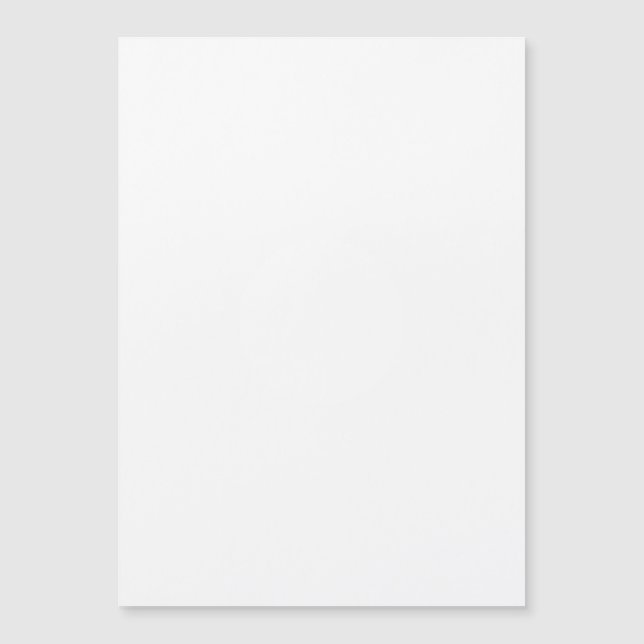 5" x 7" Magnetkarte (Vorderseite)