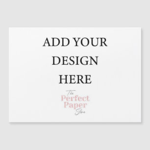 5 x 7 Magnetkarten - Einladung Landschaft